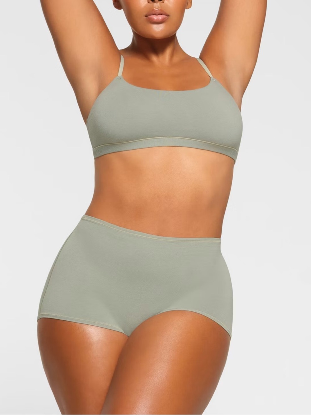 Skims Boyshort Soft Size XS Olive Green
